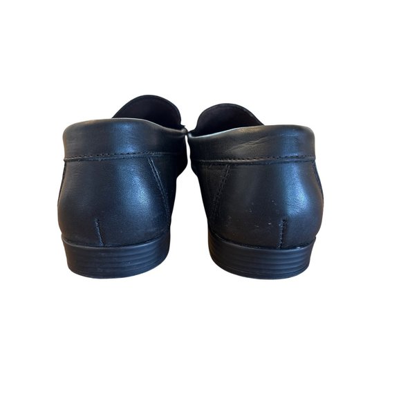 Aretina Mens Loafers Slip Ons‎ Black Leather Luxury Classic Comfort Shoe main image 6